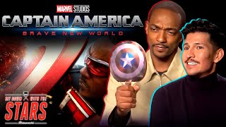 How brave are Anthony Mackie \u0026 Danny Ramirez? 🤔 | Captain America: Brave New World Interview