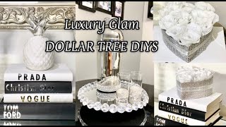 DOLLAR TREE DIY Glam Home Decor ideas Designer books for $3