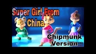 Super Girl From China Video Song | Kanika Kapoor Feat Sunny Leone Mika Singh | Chimpunk Version