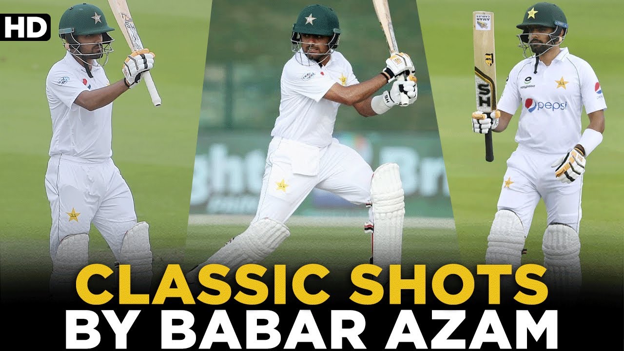 Classic Shot By Babar Azam | Pakistan Vs New Zealand | 1st Test 2018 ...