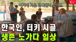 미지의 튀르키예 깡시골에서 무급으로 노가다 뛰는 한국인의 일상   [터키2]