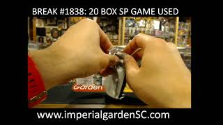 BREAK #1838 : 20 BOX CASE BREAK 19-20 SPGU HOCKEY NHL