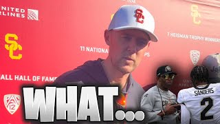 USC Lincoln Riley Just Said THIS About Coach Prime Colorado Buffaloes‼️