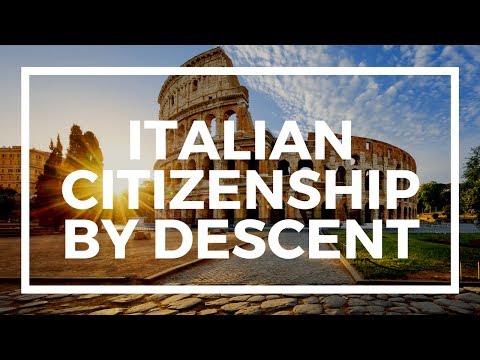 How to get Italian citizenship by descent? How to get Italian citizenship by descent?