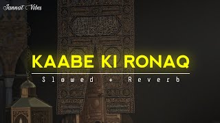 Kaabe Ki Ronaq Slowed and Reverb | Kaabe Ki Ronaq Slowed Reverb | Jannat Vibes