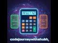 Calculator Program