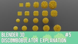Blender 3D - Quick tips - Discombobulator explanation - Random Tutorial
