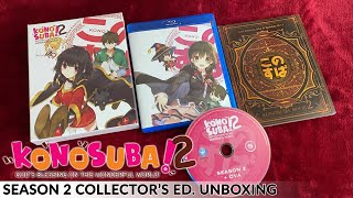 UNBOXING - KonoSuba Season 2 - Blu-ray Collector's Edition