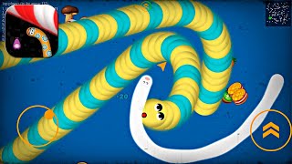 Worms Zone .io - Best Biggest Pro Slither Snake Record #1 (iOS, Android)