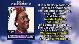 Imelda Agdoma nee Simeon short