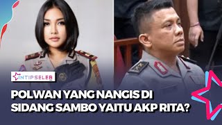 AKP Rita Yuliana Berhijab, Benarkan Sosok Polwan yang Menangis?