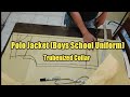 Part 1: Polo Jacket (Boys School Uniform) Pattern making