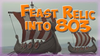 Feast Relic into 803 | Goat clan in 3v3 | Northgard