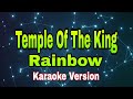 Temple Of The King - Rainbow/karaoke version #mix #karaoke