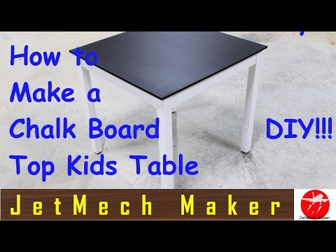 How to make: A Chalkboard Paint Kids Table w/Storage How to make: A Chalkboard Paint Kids Table w/Storage