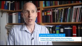 Dr. Jeremy Nathans, 2016 Beckman-Argyros Award Winner