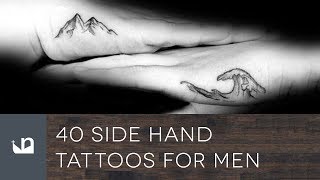 40 Side Hand Tattoos For Men