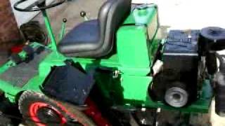 Ransomes Junior Triple Mower Start-Up \u0026 Running