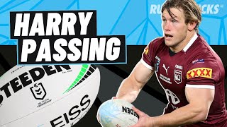 Harry Grant Gym Passing Drills | @rugbybricks NRL Melbourne Storm Rugby League