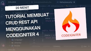 Codeigniter 4 - Membuat REST API CRUD