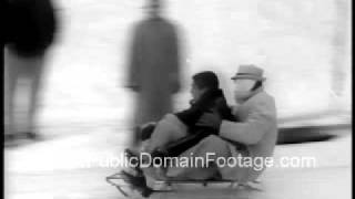 1961 Winter Fury Winter Storms Sweep Across U.S. Newsreel PublicDomainFootage.com