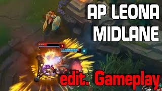 AP LEONA MIDLANE GOTT | League of Legends [edit. Gameplay]