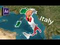 How to Make Map Animation in After Effects | Geolayers 3 Tutorial