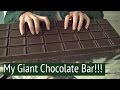 ASMR * My Giant Chocolate Bar! * Fast Tapping & Scratching * No Talking * ASMRVilla