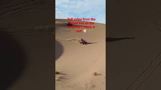 Sand dune ripping! Raptor 700 trx450r