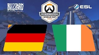 Overwatch - Germany vs. Ireland - Overwatch World Cup - Group A