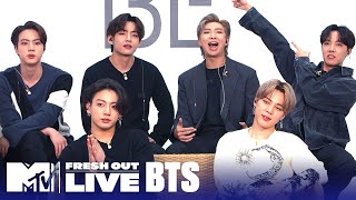 BTS Reveals the Meaning Of ‘BE’ & Their Favorite Song | #MTVFreshOut