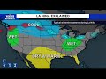 U.S. Winter Outlook: Warmer, drier South with ongoing La Nina