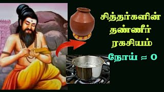 சித்தர்களின் தண்ணீர் ரகசியம்|நோயில்லா பெருவாழ்வு|சித்து அம்பலம்|#பட்டினத்தார் #சித்தர்கள்