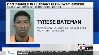 VIDEO: Man arrested and charged in connection to Williamsburg County murder case