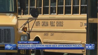 Johnston County considers banning sex offenders from schools