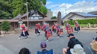 2024年ふるさと芸能まつり　諏訪神社公演　谷地鬼剣舞　二番庭