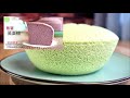 蒸蛋糕的做法 │ 免模具，免烤箱，绝不塌陷，少油少糖 no oven steamed cake 【eng sub】