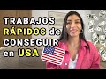 10 trabajos fáciles de conseguir en Estados Unidos para inmigrantes (empleos bien pagados)