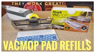 Shark VACMOP Disposable Mop Pad Refills VMP30 Review \u0026 How to Install \u0026 Remove