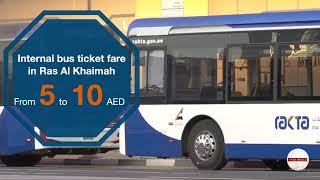 RTA Public Transport | Bus Services | Internal Bus service | Ras Al Khaimah | 2022