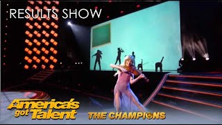 AGT Legend Lindsey Stirling with Alesha Dixon's Golden Buzzer Silouettes SLAY!