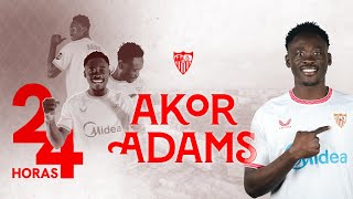 📽 Akor Adams' first 2⃣4⃣ hours in Sevilla