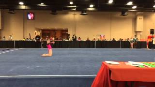 Emma Anderson, Age 11, Triad Gymnastics, Level 9, Alamo Classic \u0026 Fiesta Jam Finals