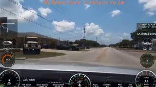 2016-0514 the bebop drone on my car dash