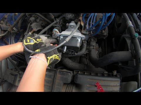 How do you remove the rotors from a Honda distributor?