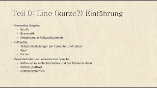 Kurze Einführung