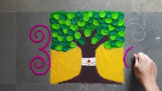 Beautiful Rangoli For Vatpornima | Vatpaurnima Special | Vatpornima 2023 | Art House |