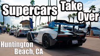 Cars n Copters | Hypercars, Supercars and Helicopters Meet at Huntington Beach, CA