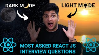 🌙 Dark Mode Toggle in React JS | Frontend Developer Machine Coding Round 🚀