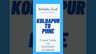 Discover the Best Kolhapur to Pune Bus Travel Experience with Konduskar Travels